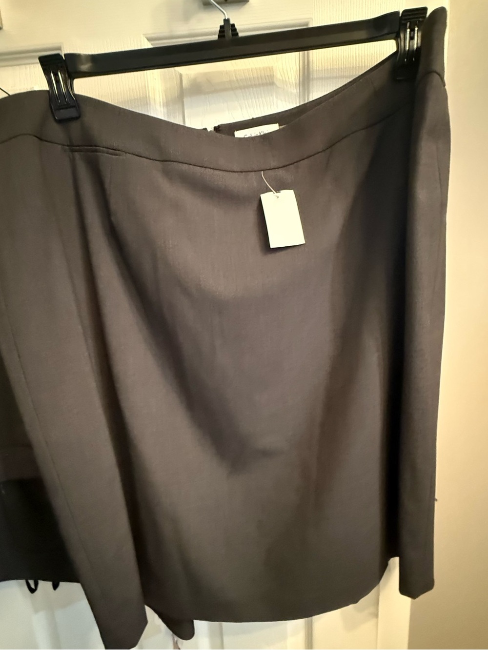Classic Women's Gray Skirt and Pants